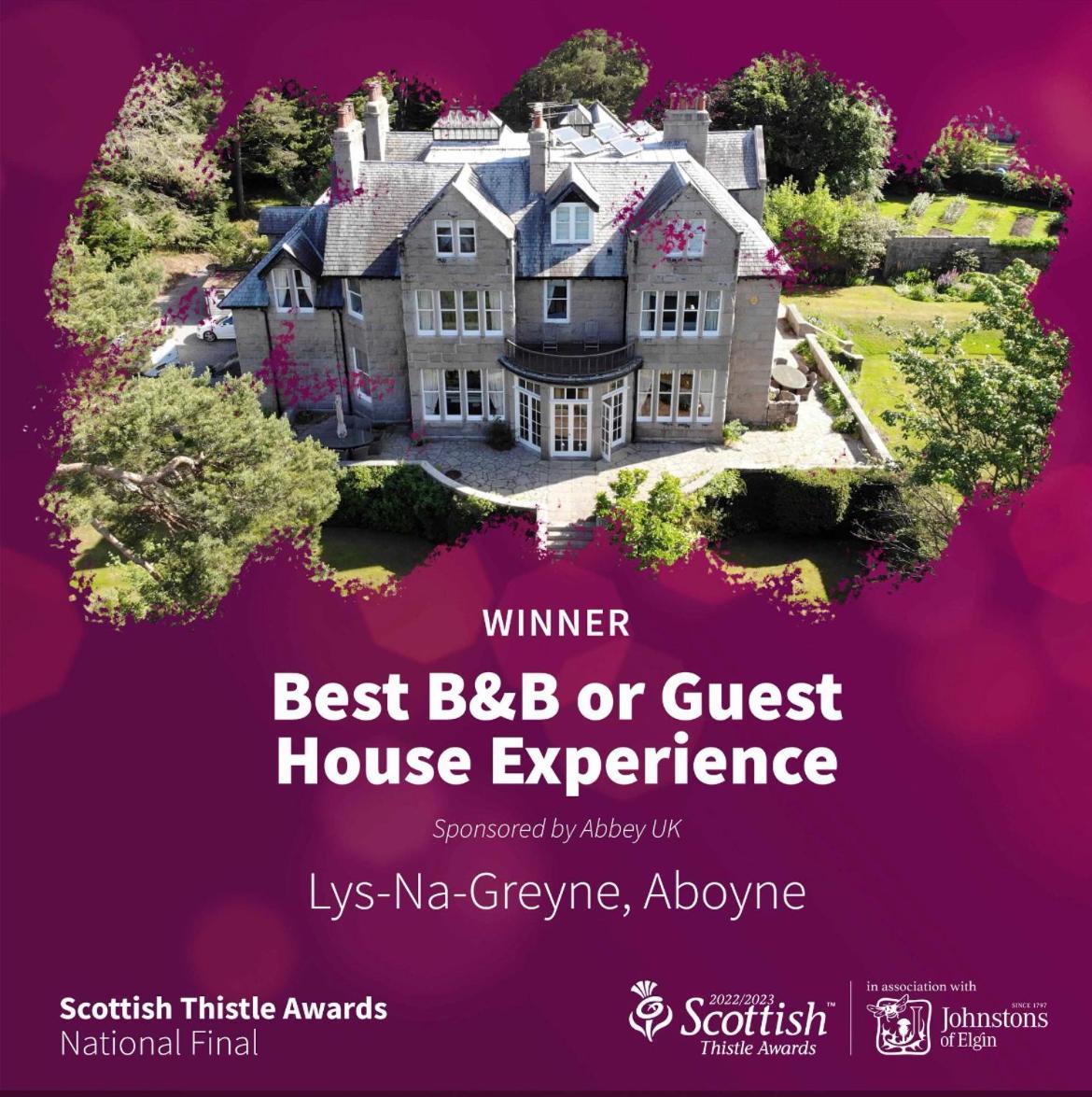 Lys-Na-Greyne Bed & Breakfast Aboyne Eksteriør bilde